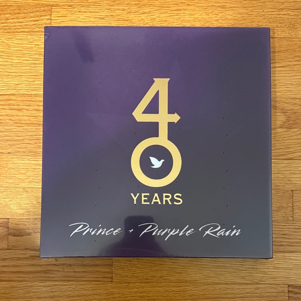 Prince Purple Rain 40 Years Book new sealed